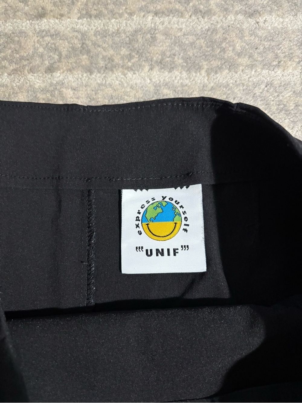 UNIF O-Ren Black Mini Skirt - Picture 3 of 5